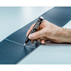 Marker permanentny, biały - Classic 522